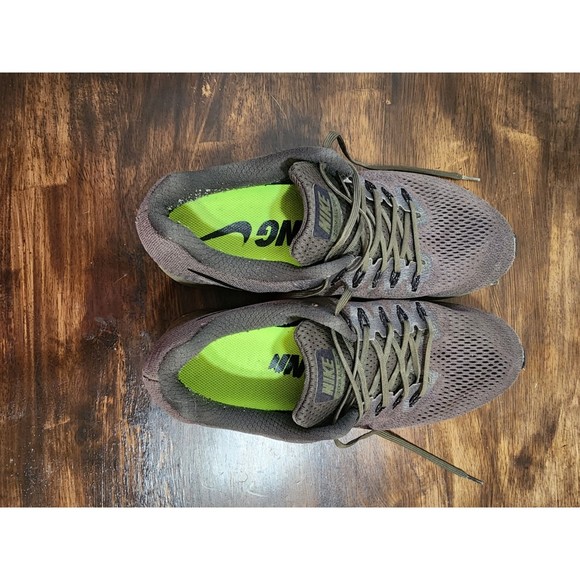 Nike Zoom All Out Low Mens Sz 13 Running Shoes 878670-301 Dark Green Sequoia - Picture 8 of 9